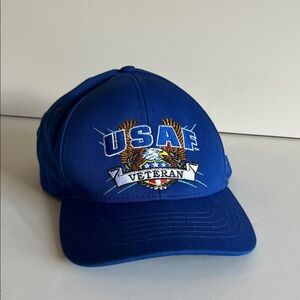 Blue USA Veteran Cap
